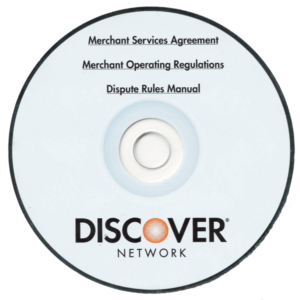 Discover Card Merchant Agreement CD